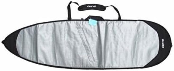 Curve *NEW* Surfboard Bag DAY Surfboard Cover - Supermodel SHORTBOARD size 5'6 to 7'2 (6'0)