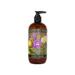 The English Soap Company Kew Gardens Hand Wash, Refreshing Botanical Wash with a Rich Lather, Enriched with Soothing Aloe Vera and Vitamin E, Elderflower and Pomelo Scent 500ml