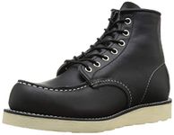 Red Wing 8849 Heritage Work 6" Moc Toe Boot Black UK 9