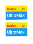 Kodak Ultramax 400 Color Negative Film (ISO 400) 35mm 24-Exposures - 2 Pack (2 Items)