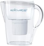 Epic Water Filters Pure Filter Pitchers for Drinking Water, 10 Cup 150 Gallon Filter, Tritan BPA Free, Removes Fluoride, Chlorine, Lead, Forever Chemicals