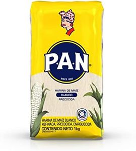 Farina di Mais PAN, bianca precotta, Senza Glutine, 1Kg