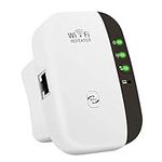 WiFi Extender, Newest WiFi Booster, Covers Up to 3600 Sq.ft and 45 Devices, Internet Booster - with Ethernet Port, Home Wireless Signal Booster, Quick Setup