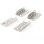 Sourcingmap Cabinet Cupboard Drawer Lock Strike Plate Replacements 3.8cmx2cmx0.9Cm