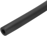 sourcing map Pipe Insulation Foam Tube 10mm ID x 20mm OD 0.95m Foam Tubing Heat Insulated Pipe for AC Unit Handle Grip Water Pipe Freeze Protection - 13/16" x 3/8"/Black