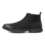 Hush Puppies Men's Tyrone Chelsea Boot, Black, 10 UK