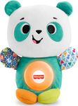 Fisher-Price Baby Learning Toy Linkimals Play Together Panda Plush for Ages 9+ Months, Compatible Only with Linkimals Items