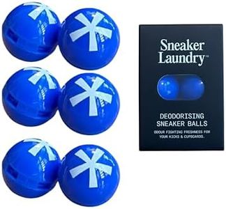 THE SNEAKER LAUNDRY Shoe Freshener Deo Balls – Odour Eliminator & Deodoriser for Smelly Shoes, Sneakers, Gym Bags, Boxing Gloves – Long-Lasting Smell Remover & Odour Absorber