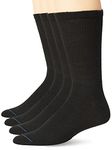 Dr. Scholl's Women's Diabetes & Circulator Socks - 4 & 6 Pair Packs, Black, 8-12