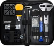 Eventronic Watch Repair Tool Kit, Professional Watch Battery Replacement Kit and Watch Link Removal Kit, Watch Back Removal Tool, Spring Bar Tool Set with Carrying Case and User Manual for Gift