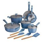 Tramontina Cookware Set 14-Piece (Blue), 80110/035DS