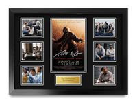 HWC Trading FR A2 The Shawshank Redemption Gifts Printed Signed Autograph Presentation Display Montage for Movie Memorabilia Fans - A2 Framed