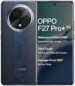 Oppo F27 Pro+ 5G (Midnight Navy, 8GB RAM, 256GB Storage) | 6.7" FHD+ AMOLED Toughest 3D Curved Display|64MP AI Featured Camera|IP69 | 67W SUPERVOOC| with No Cost EMI/Additional Exchange Offers