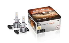 OSRAM LEDriving HL VINTAGE, ≜ H7/H18, LED High/Low Beam Lamps, Off-road only, non ECE, 260% more brightness, 2700K, metal box (2 lamps)