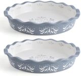 Original Heart 2-piece Pie Pan Cera