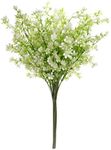 Grand Verde 29” White Plastic Flowers Artificial Bouquet Faux Greenery Long Stems for Tall Vase, DIY Crafts Home Decoration, Bulk 5pcs