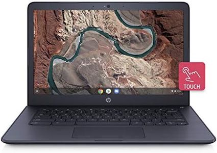 HP Chromebook 14-inch Laptop with 180-Degree -Hinge, Touchscreen Display, AMD Dual-Core A4-9120 Processor, 4 GB SDRAM, 32 GB eMMC Storage, Chrome OS (14-db0090nr, Ink Blue)