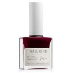 NAILKIND Burgundy Deep Red Nail Polish - Wine O’Clock - Classic-Red Nail Varnish - Vegan Nail Lacquer - Peta Certified Cruelty Free - Quick Drying Long Lasting Chip Resistant Manicure - 8ml