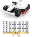 MAMMOTION LUBA 2 AWD 5000X Robot Lawn Mower without Boundary, Recommended 5000 m², Max. 6000 m², Auto Mapping UltraSense AI Vision, 80% Gradient, 25-70 mm Cutting Height