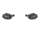 Ski-Doo Transparent Hand Guards Dark Smoke for REV Gen5, Neo, REV Gen4, XS, XM, XP, XR, XU, 860202474