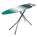 Minky Extra Wide Large Ironing Board with Steam Generator Iron Compatible Rest, HH40707103K, Black