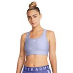 Under Armour Women's Crossback Longline Mid Impact Sports Bra