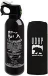 UDAP Griz Guard Bear Pepper Spray Self Defense Deterrent with Holster for Camping, Hiking, Fishing, Powerful Blast Pattern, 30 ft Fog Barrier, 380GG, 13.4 oz