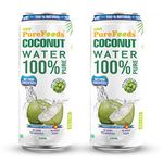 ROLLINS PureFoods Vietnamese Tender Coconut Water, 100% Pure & Natural | Nariyal Paani For Daily Hydration & Healthy Skin | (Pack Of 2, 320Ml Each)