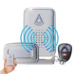 Wireless Shed alarm | Shed Garage Lockup Summer House Home Van | Battery or mains| Remote control |Huge 280m range | Raises alert direct to owner