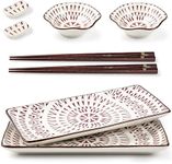 Mallyu Sushi Plates Set 8 Pcs, 10" 