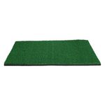 Golfoy Basics Single Surface Golf Practice Hitting Mat (Foam Base) (Green, 50 Cms X 80 Cms)
