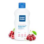 Mee Mee Body Wash 400 ml (Pack of 1) | Cherry & Fruit Extracts | Tear-Free Formula | Moisturizes and Soothes Skin | Natural Head-to-Toe Mild Bubble Bath, Dermatologically Tested