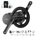 BAFANG 750W Mid Drive Kit Upgrade Version BBS02B Mid Drive Motor Kit with C18 BAFANG Display No Battery, Ebike Conversion Kit for 68-73MM Bottom Bracket Mountain Bike, Recumbent Trike