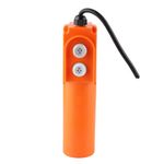 Crane Push Button Switch Up Down Hoist Self-Resetting with Capacitor 220-380V 30uF for Small Cranes, Electric Hoists
