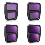 STARTRC ND Filters Set for DJI Air 3 Accessories,4Pack Filters-(ND8, ND16, ND32, ND64) (Aluminum Version)