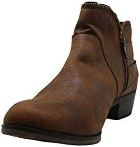 American Rag Womens Abby Almond Toe Ankle Fashion Boots, Chocolate, Size 5.0 US