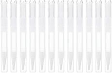 12 Pcs 3 ml Transparent Empty Nail Oil Pen, Empty Twist Pen Lip Gloss Container Applicators for Lip Gloss Nail Polish Eyelash Growth Liquid