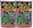 Zoo Med Eco Earth All-Natural Loose Coconut Fiber, Safely Composted, Tropical Substrate for Reptiles (8 Quarts, 2-Pack)