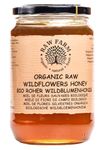 Raw Farm - Organic Raw Wildflowers Honey 900 g – Single Sourced, Pure and Natural, Directly from the RAW FARM Beekeepers