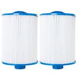 PWW50 Filter Compatible with Pleatco Spa Hot Tub Replacement Filter, PWW50P3 Spa Filter Compatible with Unicel 6CH-940, Filbur FC-0359, Waterways 817-0050 Front Access Skimmer Aber Hot Tubs(2 Pack)