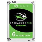 Seagate BarraCuda Pro 6 TB Internal Hard Drive Performance HDD – 3.5 Inch SATA 6 Gb/s 7200 RPM 256 MB Cache for Computer Desktop PC Laptop, Data Recovery – Frustration Free Packaging (ST6000DM004)