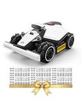 MAMMOTION LUBA mini AWD Robot Lawn Mower without Boundary,Auto Mapping UltraSense AI Vision, 80% Gradient, 20-65 mm Cutting Height (LUBAminiAWD1500)