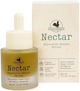 Nectar Natural Retinol Serum by Hearth & Homestead – Fermented Cod Liver Oil, Grass-Fed Tallow & Emu Oil – Nutrient-Rich Facial Oil for Smooth, Healthy Skin – 1 fl oz
