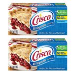 Crisco All-Vegetable Shortening, 454g/1lb, 2-Pack