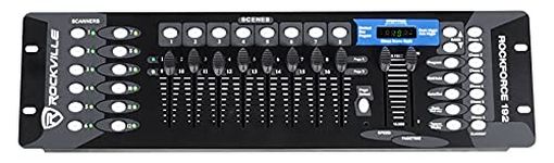 Rockville ROCKFORCE 192 192-Channel Fog DMX Lighting Controller