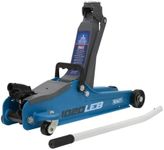 Trolley Jack 2 Tonne Low Profile Short Chassis - Blue