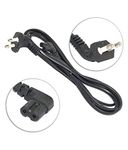 UZON® Power Cable/Cord/Plug for PS2 PS3 PS4 Xbox One S and Xbox One X Consoles (Cable Only)