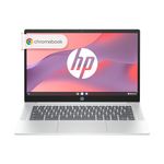 HP Chromebook 14, Chrome OS, Intel Processor N100, Chromeos, 14-Inch (35.6 Cm),Hd, 4Gb LpDDR5,64GB Emmc, Intel UHD Graphics, 720P HD Camera W/Privacy Shutter, Thin & Light (Silver, 1.45 Kg), Nf0014Tu