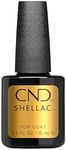 CND Shellac Top Coat Nail Polish, 1