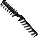 Comb Hair Cutter Double Sided Hair Thinning Comb Hair Cutter Comb Double Edge Hair Removal Comb Cutting Scissors for Thin or Cutting, Styling, Hairdressing